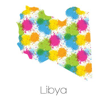 Ülke Libya Haritası