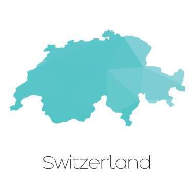 İsviçre 'nin bir haritası