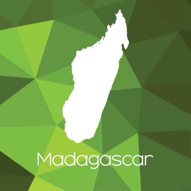 Madagaskar ülke Haritası