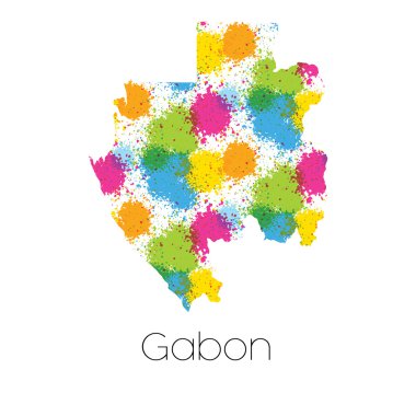 Ülke Gabon Haritası