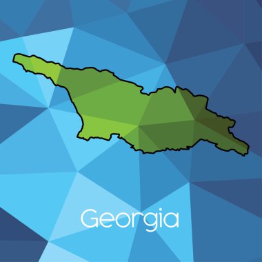 Gürcistan 'ın haritası