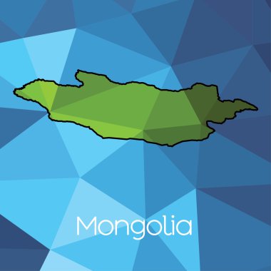 Moğolistan ülke Haritası