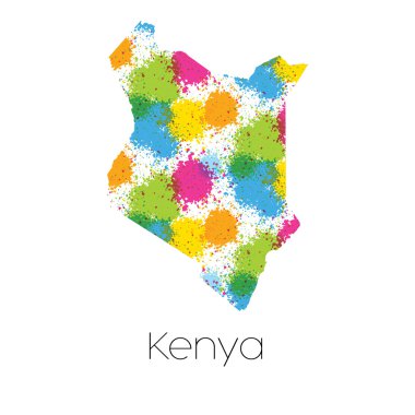 Kenya ülke Haritası
