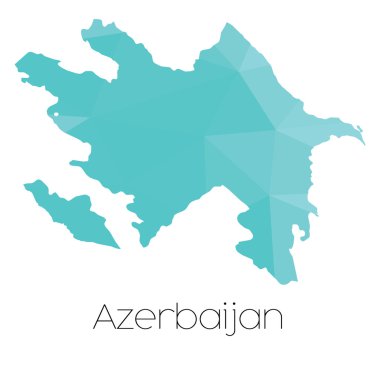 Ülke Azerbaycan Haritası