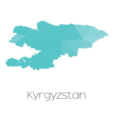 Ülke Kırgızistan Haritası