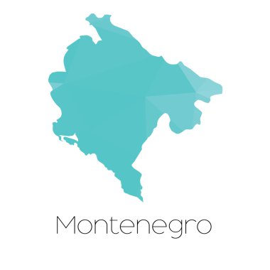 Karadağ ülke Haritası