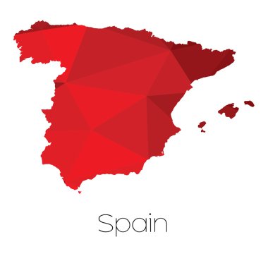 İspanya ülke Haritası