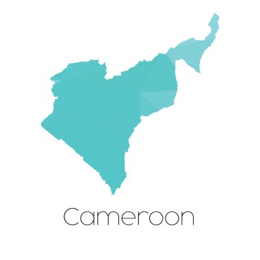 Kamerun ülke Haritası