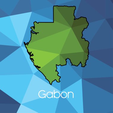 Ülke Gabon Haritası