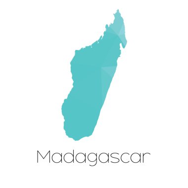 Madagaskar ülke Haritası
