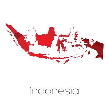 Endonezya ülke Haritası