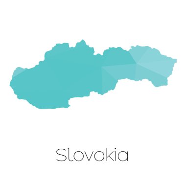 Slovakya'nın ülke Haritası