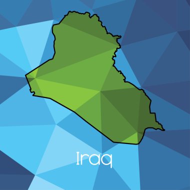 Irak'ın ülke Haritası