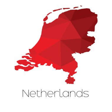 Hollanda ülke Haritası