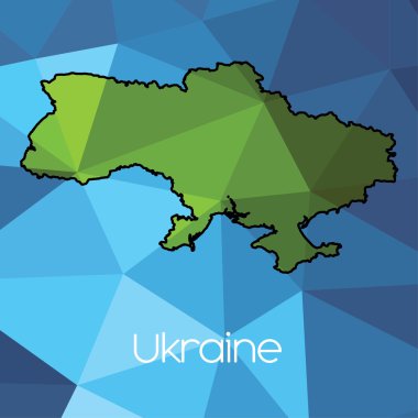 Ukrayna'nın ülke Haritası