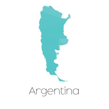 Arjantin ülke Haritası