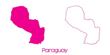 Ülke Paraguay Haritası