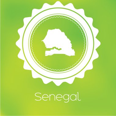 Senegal ülke Haritası