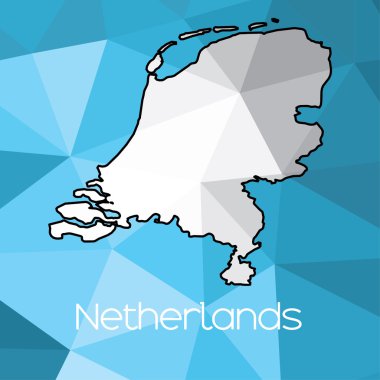 Hollanda ülke Haritası