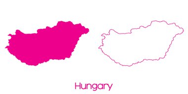 Macaristan ülke Haritası