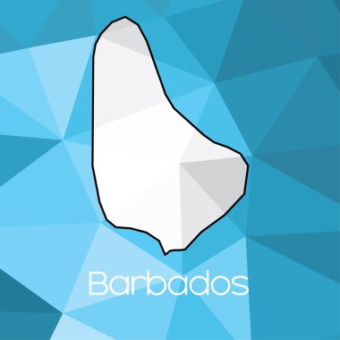 Barbados ülke Haritası