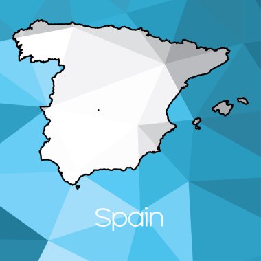 İspanya ülke Haritası