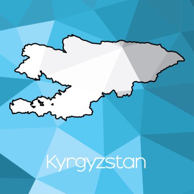 Ülke Kırgızistan Haritası