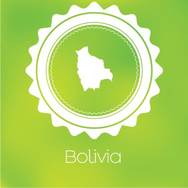 Bolivya'nın ülke Haritası