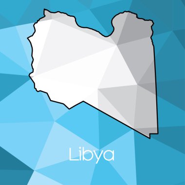 Ülke Libya Haritası