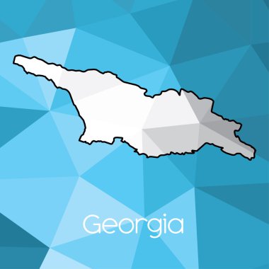 Gürcistan 'ın haritası
