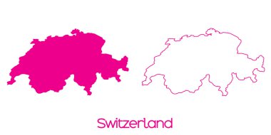 İsviçre 'nin bir haritası
