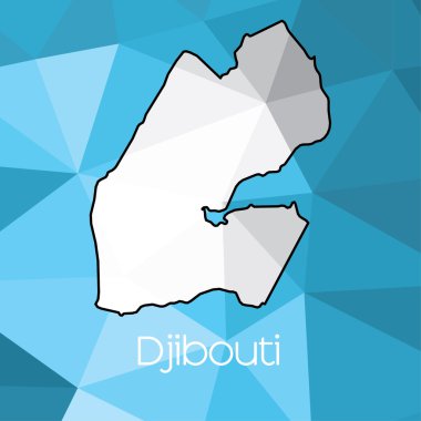 Cibuti ülke Haritası
