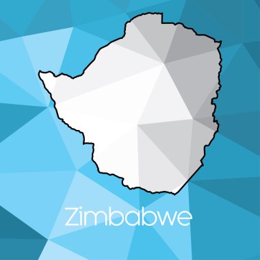 Ülke Zimbabve Haritası