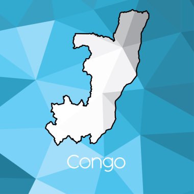 Kongo ülke Haritası