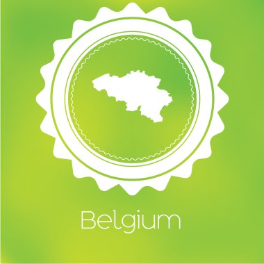 Belçika ülke Haritası