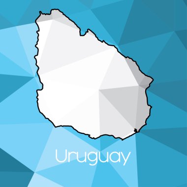 Ülke Uruguay Haritası
