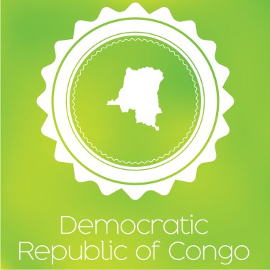 Demokratik Kongo Cumhuriyeti ülke Haritası