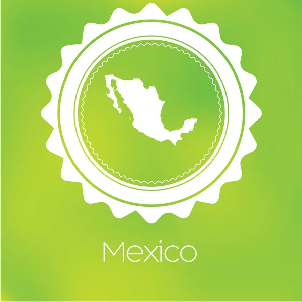 Map Country Mexico — Stock Photo, Image