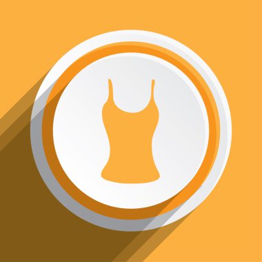 Bir arka plan üzerinde - yelek Top izole bir simge tasarlamak