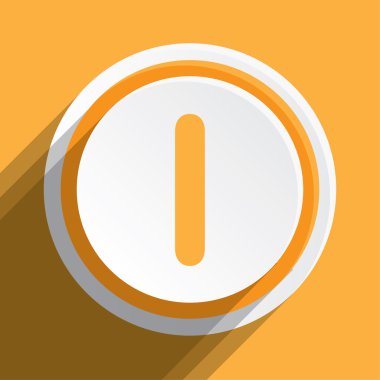 Simge illüstrasyon izole bir arka plan üzerine - ı