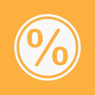 Bir arka plan üzerinde - yüzde izole simge tasarlamak