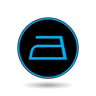 Simge illüstrasyon izole bir arka plan üzerinde - demir