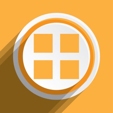 Bir arka plan üzerinde - görüntü kılavuz izole simge tasarlamak