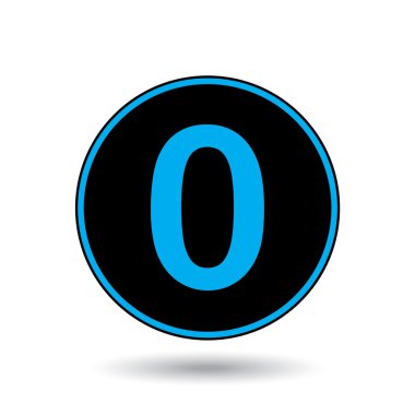 Simge illüstrasyon izole bir arka plan üzerine - 0