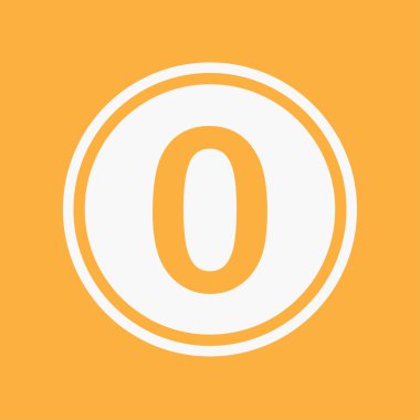 Simge illüstrasyon izole bir arka plan üzerine - 0