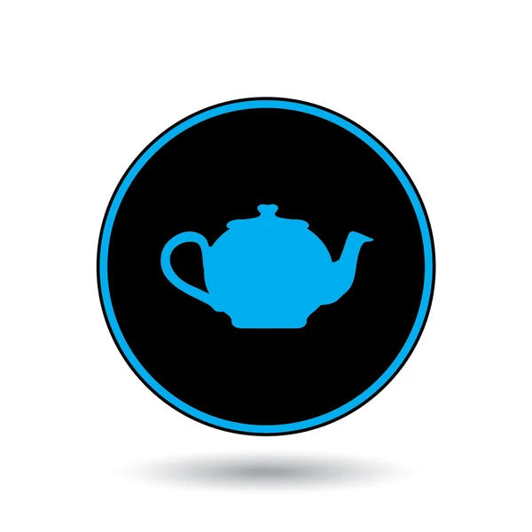 Icon Illustration Isolated on a Background - Teapot — Stock Photo, Image