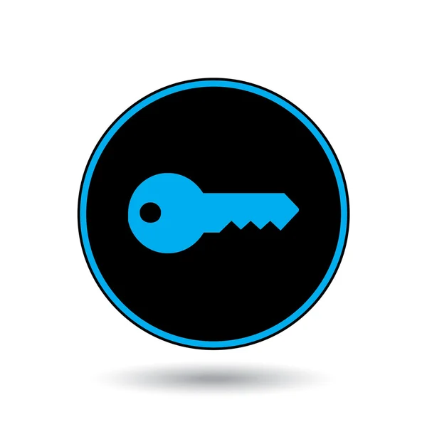 Icon Illustration Isolated on a Background - Key — Stock Photo, Image