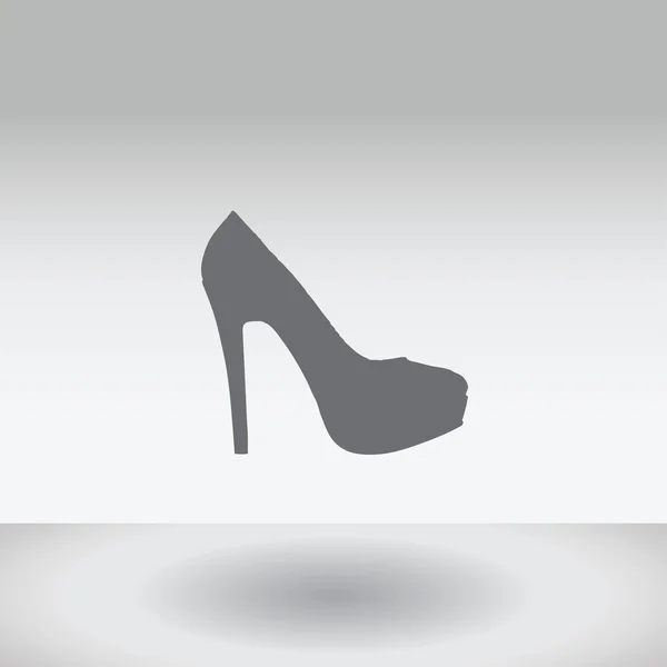 Icon Illustration Isolated on a Background - High Heels — Stock Photo, Image