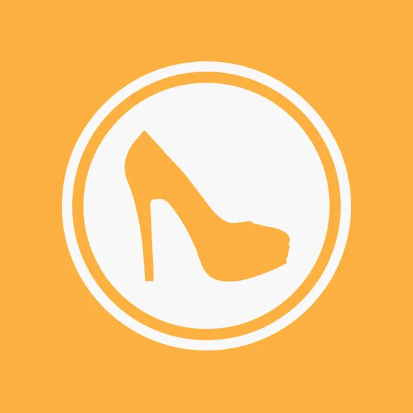 Icon Illustration Isolated on a Background - High Heels — Stock Photo, Image