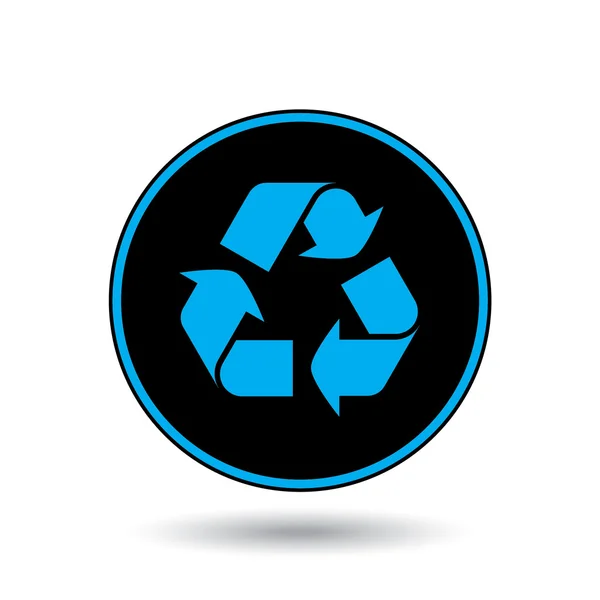 Icon Illustration isoliert auf einem Hintergrund - recyceln — Stockfoto